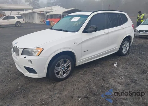 2012 BMW X3 xDrive28I z USA, uszkodzony, nr VIN 5UXWX5C52CL725367